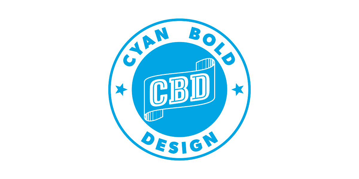Cyan Bold Design